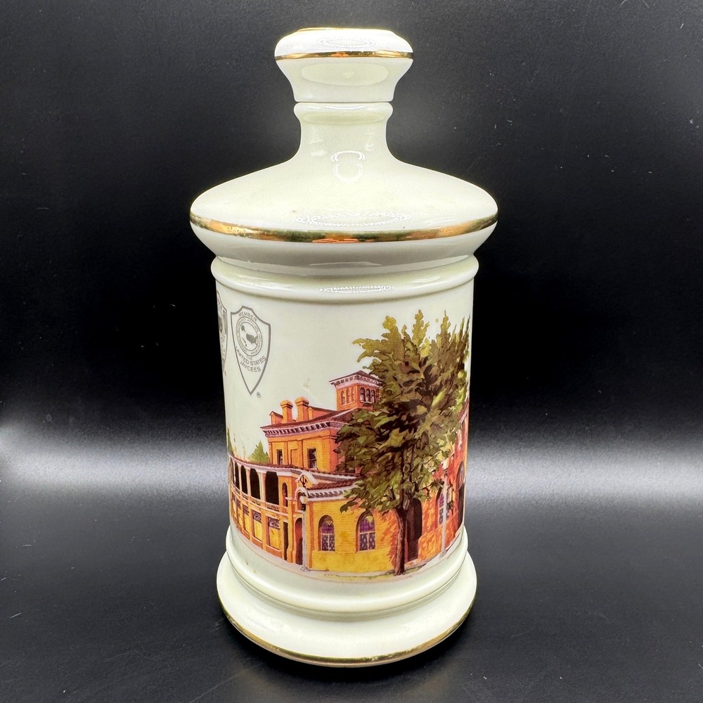 Vintage 1989 US Jaycee Decanter Series No 1 St Louis Birthplace Mission Inn